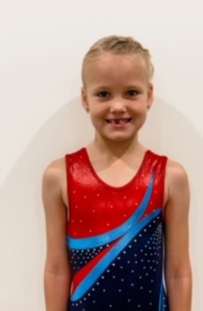 Sophie Morris, Australiasian Gymnastics Academy. Picture: Contributed