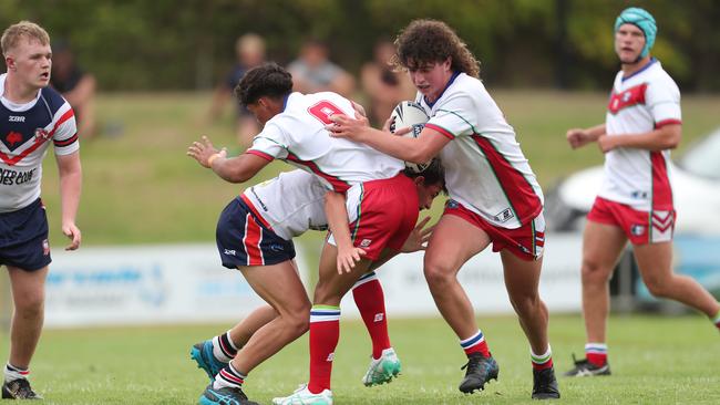 BJ Pumpa was tough as nails for Monaro. Picture: Sue Graham