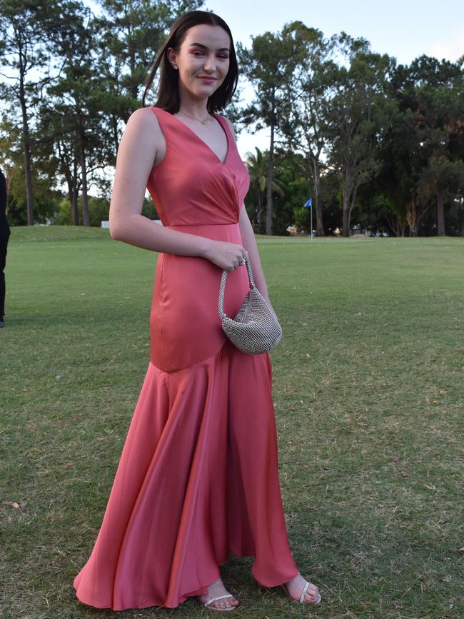 Shanae McMenamin at the Pioneer State High School formal at the Mackay Golf Course on Friday November 20. Picture: Zizi Averill