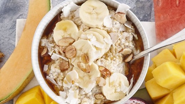 Use bananas to create a great oat breakfast.