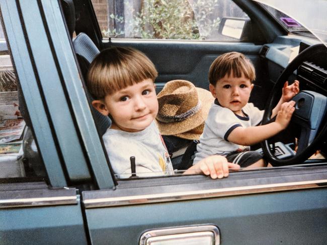 The brothers, pictured here in 1997, always had a close bond.