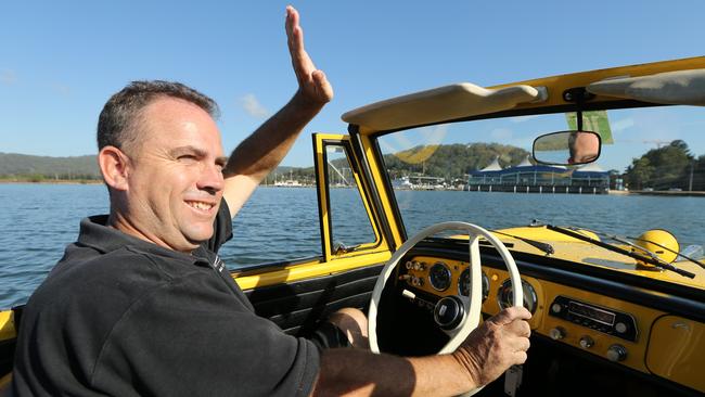 Gosford Classic Car Museum General Manager Jason Fischer said the auction was a bitter sweet moment for staff. Picture: Tim Hunter.