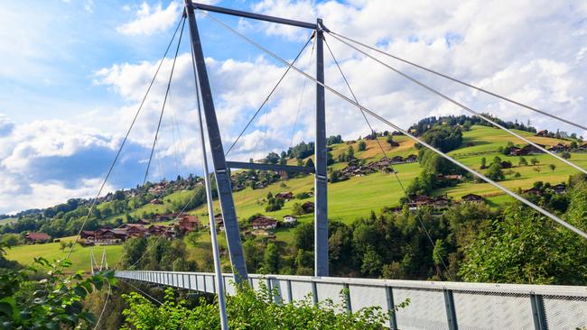 Panorama bridge at Sigriswil.