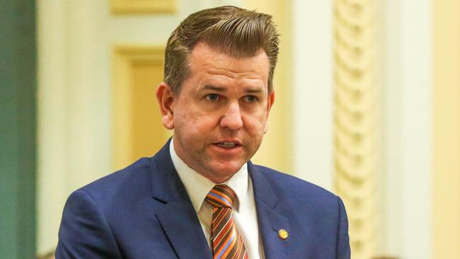 Deputy Opposition Leader Jarrod Bleijie says the changes do not serve Queenslanders. Picture: NCA NewsWire / Glenn Campbell