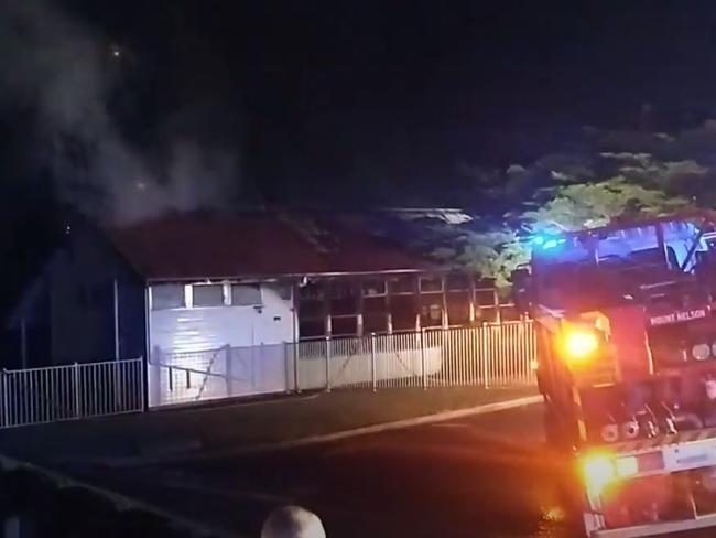 Tasmania Fire Service crews have been called to a fire at Cosgrove High School.