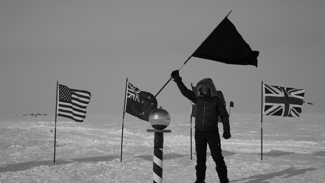 A promotional picture for Union Flag – an artwork by Santiago Sierra. Picture: Santiago Sierra Studio