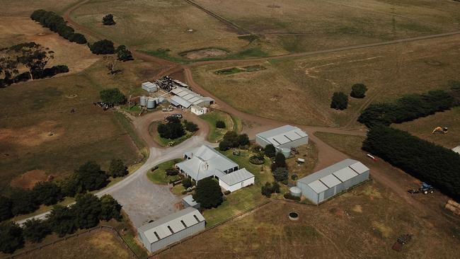 Glenn and Ellen Magilton’s Camperdown farm was listed for sale in March, with a price tag of $16,000-$17,200 per hectare.