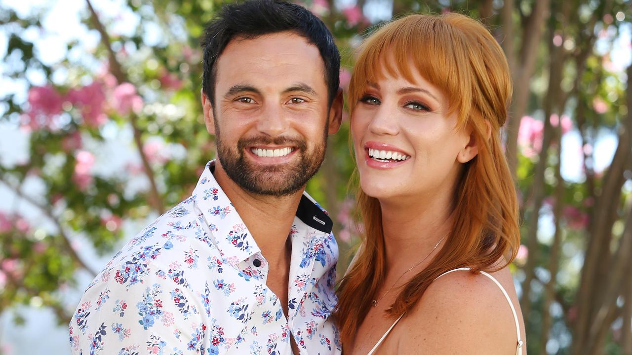 Married At First Sight couple Cam and Jules. Picture: Richard Dobson