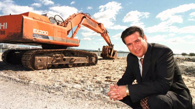 Sunland Managing Director Soheil Abedian at the old Fisherman's Wharf site