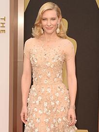 Cate Blanchett at the Oscars 2014.