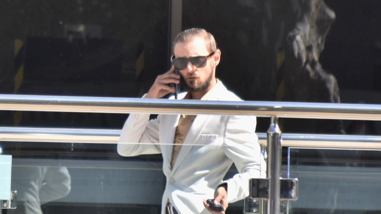 Aaron Philip Gamble leaving the Toowoomba Courthouse on Monday, April 17, 2023. Picture: News Regional Media