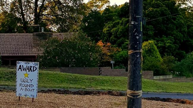 Damyn Gordon took this photo of the Belgrave Gembrook Rd roundabout in Belgrave.