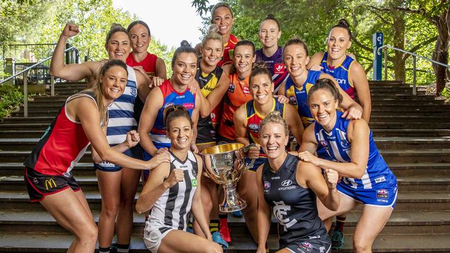 The AFLW is about to reboot after the 2020 season was cut short. Picture: Time Carrafa