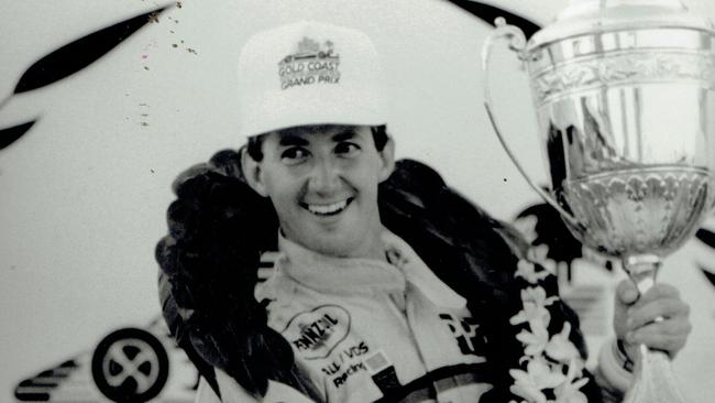 Winner of the 1991 Gold Coast Indy Car Grand Prix, John Andretti.