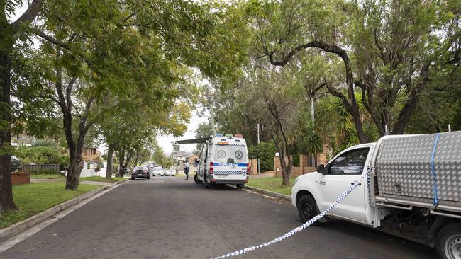 Dalton Ave in Condell Park, the suburban street where John Versace died after being shot in Sydney's southwest overnight. Picture: NewsWire / Monique Harmer