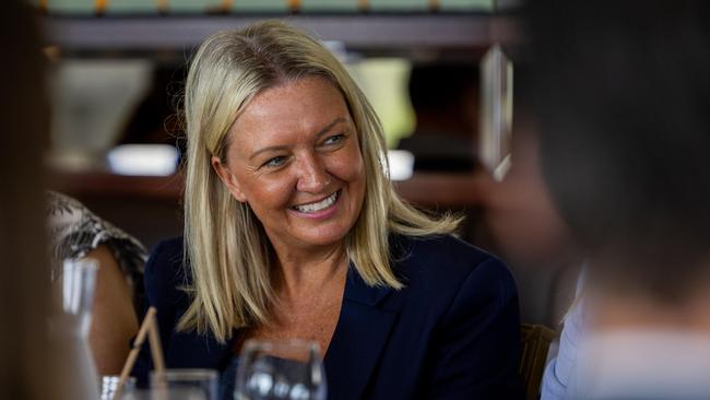 Stephanie Tully CEO Jetstar Airways at the NT News Aviation Access Forum. Picture: Pema Tamang Pakhrin