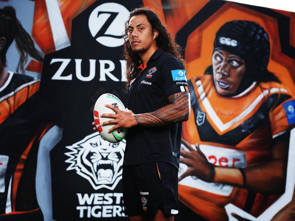 Wests Tigers fans are putting their faith in Jarome Luai. Picture: Rohan Kelly