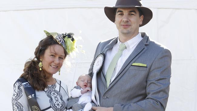 Winners of best dressed couple on Grafton Cup day, Jessica Filewood and Matt Godfrey. Photo Adam Hourigan / The Daily Examiner