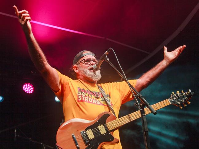 Bunna Lawrie has been the lead singer of Coloured Stone since they formed at Koonibba Aboriginal Mission in 1977.