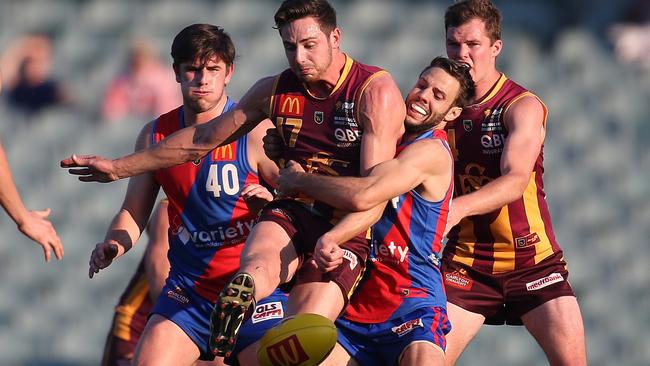 Lachlan Delahunty in action in the WAFL. Picture: Getty