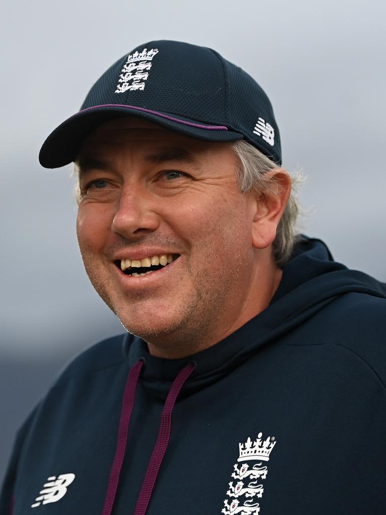 England head coach Chris Silverwood. (Photo by Shaun Botterill/Getty Images)