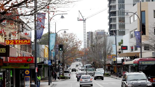 NOW: Man Street Gosford on Friday August 3, 2019. Picture: AAP/Sue Graham.