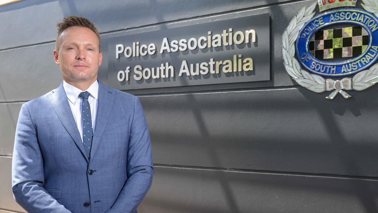 Wade Burns, newly elected deputy president of the Police Association said the levels of security risks at some country police stations is ‘unacceptable’. Picture: Brenton Edwards