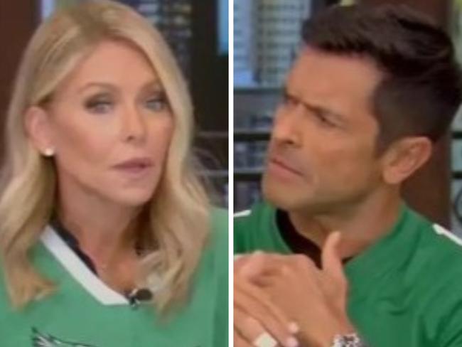 Kelly Ripa and Mark Consuelos. Picture: ABC