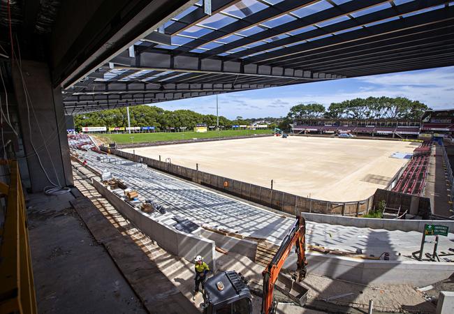 The Centre of Excellence features a 3,000 seat grandstand. Picture: Adam Yip