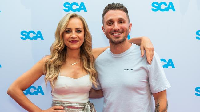 Carrie Bickmore and Tommy Little. Picture: Supplied