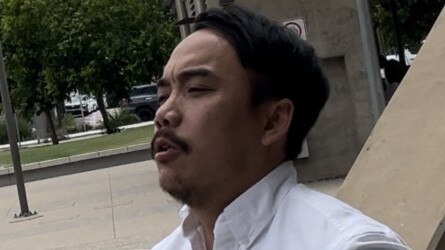 Xuan Trieu Phan, 34, leaving Beenleigh Magistrates Court.