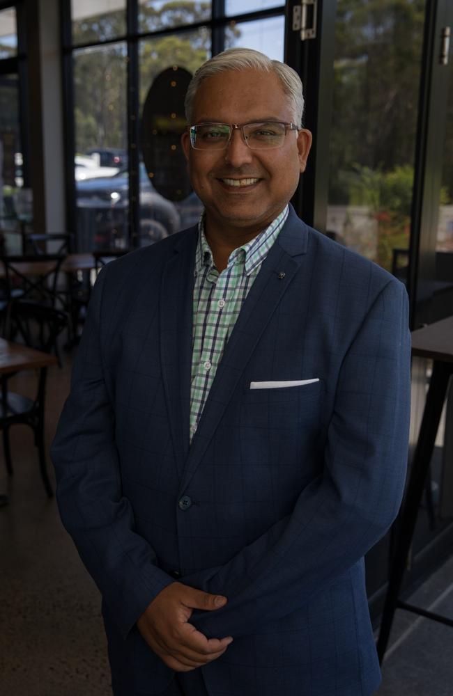 Liberal candidate for Riverstone Mohit Kumar has said migrant communities want to represented in state parliament. Picture: Nathan Schmidt