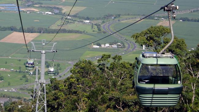 The cableway being investigated by Gold Coast City Council would likely be similar to the Skyrail Rainforest Cableway at Cairns.