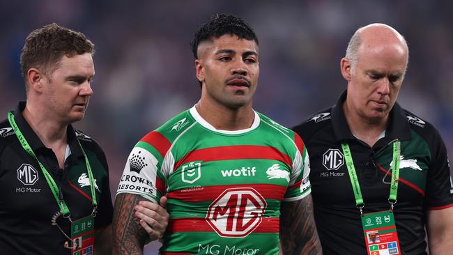 Hame Sele miss next week’s heavyweight clash with Manly under the NRL’s new concussion policy. Picture: Getty Images