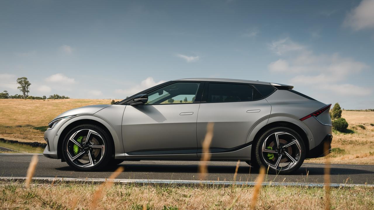 EMBARGO FOR TWAM 25 FEBRUARY 2023. FEE MAY APPLY. Kia EV6 GT. Photo: SuppliedEMBARGO FOR TWAM 25 FEBRUARY 2023. FEE MAY APPLY. Kia EV6 GT. Photo: Supplied