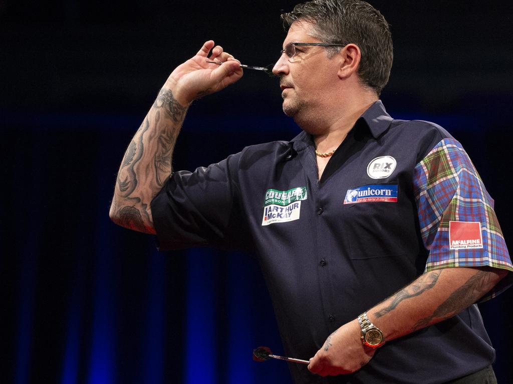 Darts: Unreliable Wi-Fi forces Gary Anderson to miss inaugural home ...