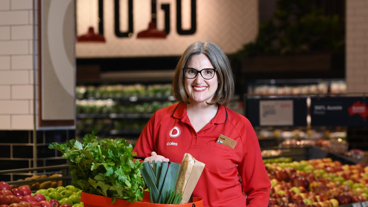 Coles boss Leah Weckert acknowledged the scrutiny the supermarket giant was facing amid continued cost-of-living pressures. Picture: NCA NewsWire / Nicki Connolly