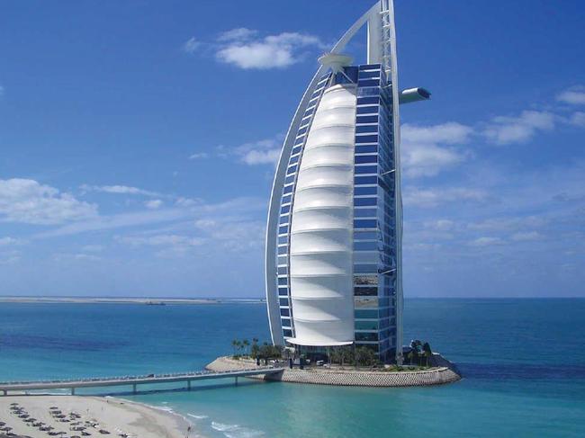 Burj Al Arab Jumeirah hotel (Dubai) for Phil Hoffmann Travel supp in Escape 31/7/16