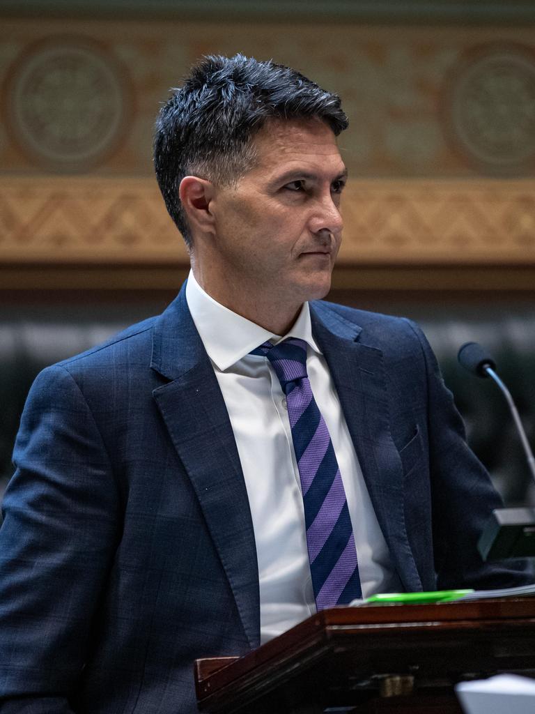 Customer Service Minister Victor Dominello is looking to expand a trial of pothole detection sensors across the state. Picture: Christian Gilles.