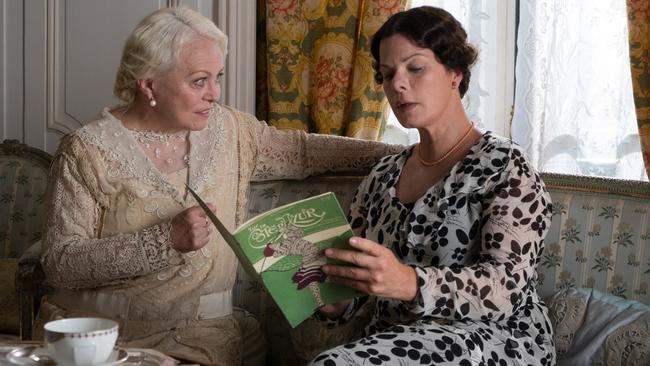 This photo released by courtesy of Sony Pictures Classics shows, Jacki Weaver, left, as Grace and Marcia Gay Harden, as Mrs. Baker, in a scene from the film, 