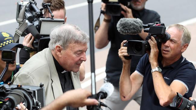 George Pell. Picture: AFP