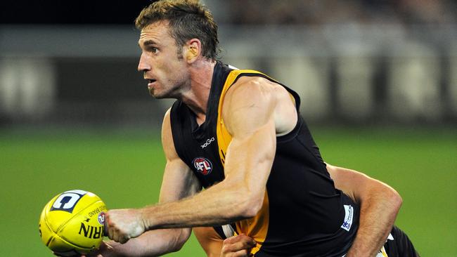 Shane Tuck playing for Richmond