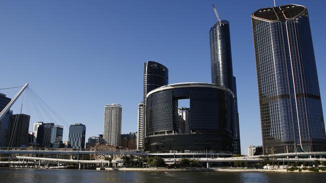 BRISBANE, AUSTRALIA - AUGUST 28, 2024: A general view of the new Queens Wharf in Brisbane. Picture: Tertius Pickard