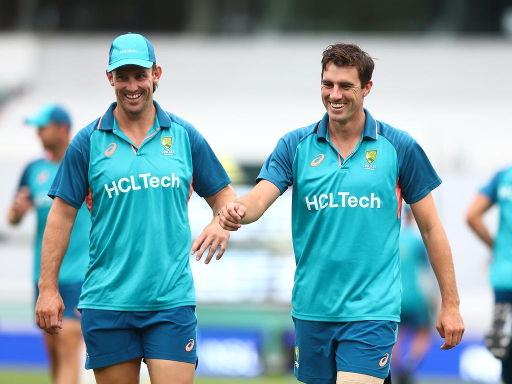 Pat Cummins said Mitch Marsh won’t open the batting this summer. Picture: Getty Images