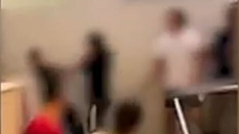 Footage showing a student being beaten during a "planned" attack has emerged. Picture: Supplied