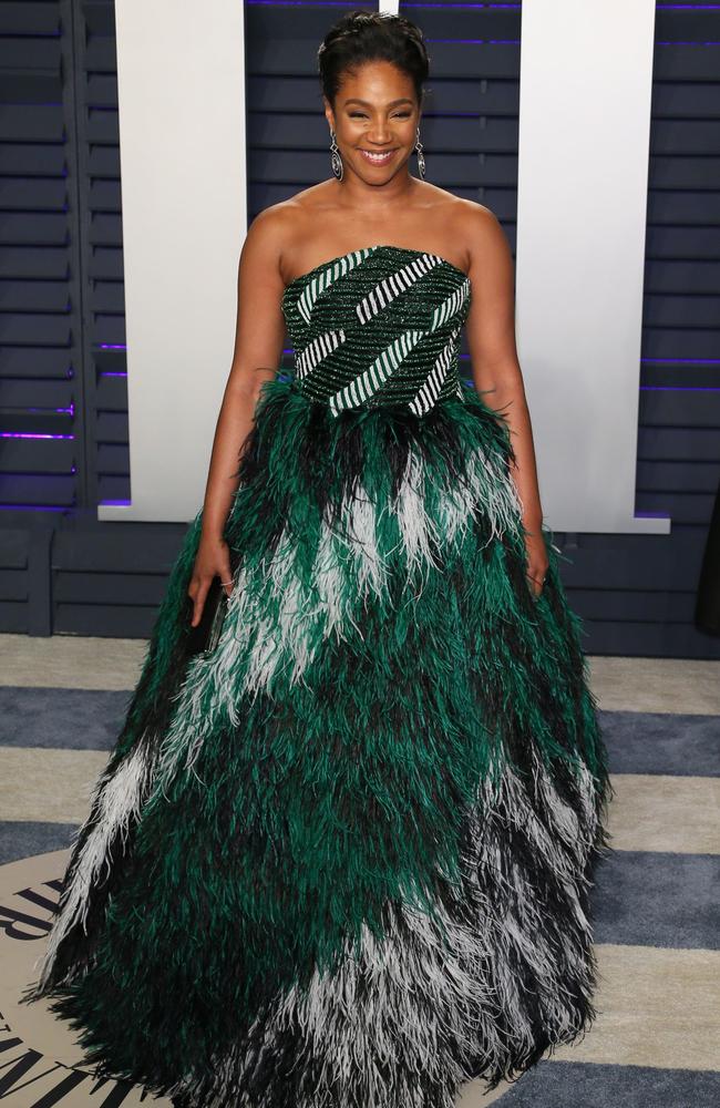Actress/comedian Tiffany Haddish attends the 2019 Vanity Fair Oscar Party following the 91st Academy Awards at The Wallis Annenberg Center for the Performing Arts in Beverly Hills on February 21, 2019. (Photo by JB Lacroix / AFP)