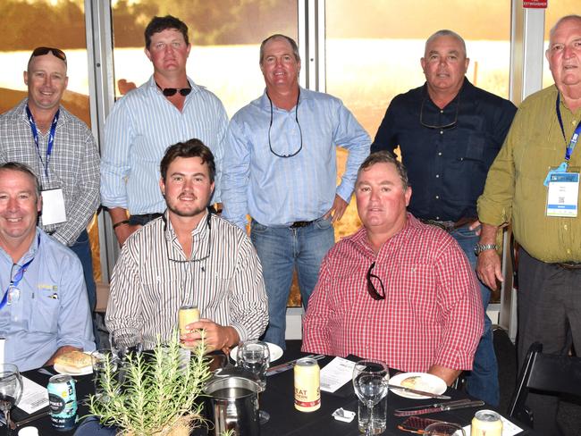 BEEF AUSTRALIA 21: Kevin Kenny, Damien Kenny, Dan Kenny, Tom Kenny, Neil Rogers, Matt Mollard and Mick Conaghan  at the Main Event Lunch