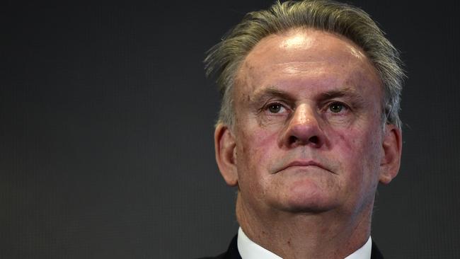 Mark Latham’s private members bill seeks to prohibit the “promotion of gender fluidity” in schools. Picture: AAP Image/Bianca De Marchi