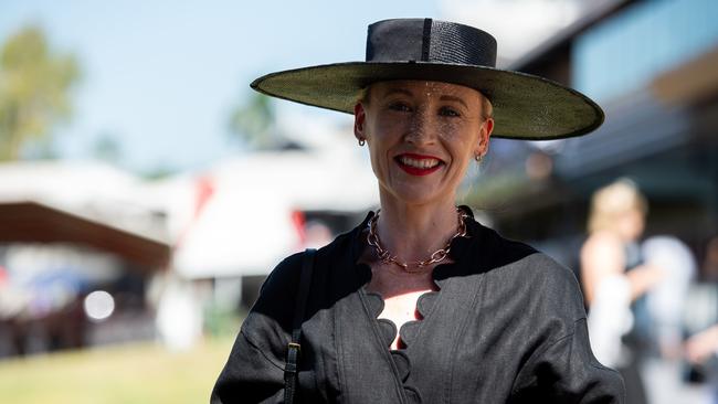 Naomi Loudon at the 2024 Darwin Cup Carnival Derby Day. Picture: Pema Tamang Pakhrin