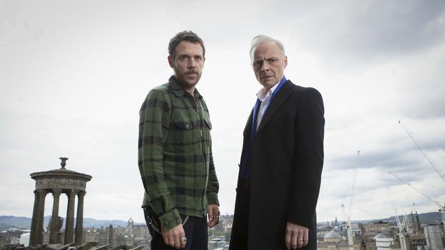 Guilt is the story of two very different brothers, Max and Jake, played by in-demand Mark Bonnar (Shetland) of the lupine face and silver hair, and Jamie Sives (Game of Thrones)